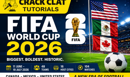 FIFA World Cup 2026: Host Countries, New Format, Schedule, Cities, and Important Facts for CLAT Exam